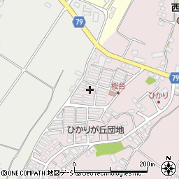 長野県上田市芳田桜台周辺の地図