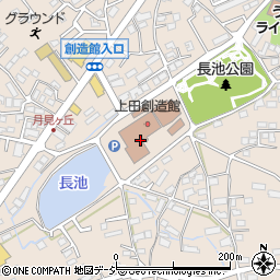 上田創造館周辺の地図