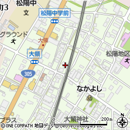 石川県小松市大領町イ240周辺の地図