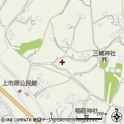 茨城県笠間市上市原905周辺の地図