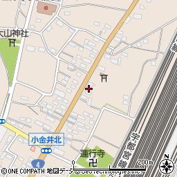 栃木県下野市小金井2912周辺の地図