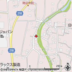 栃木県足利市小俣町2486周辺の地図