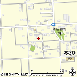 群馬県前橋市東片貝町518周辺の地図