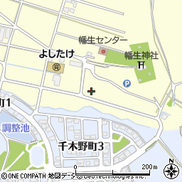 石川県小松市吉竹町ぬ周辺の地図
