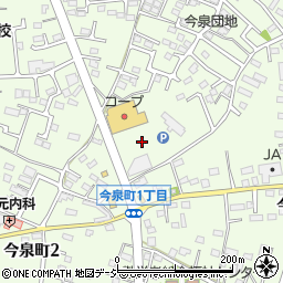 コープ栃木店駐車場周辺の地図