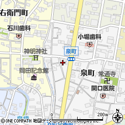 セブンイレブン栃木泉町西店周辺の地図
