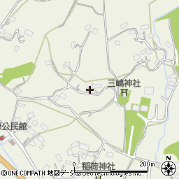 茨城県笠間市上市原868周辺の地図