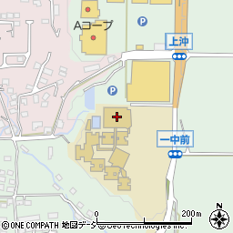 市立第一中学校周辺の地図