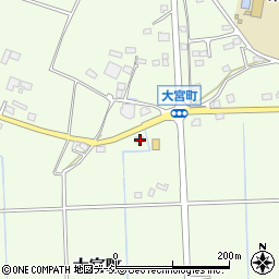 栃木県栃木市大宮町525周辺の地図