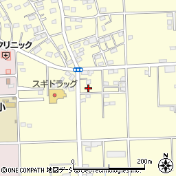 群馬県前橋市東片貝町576-1周辺の地図