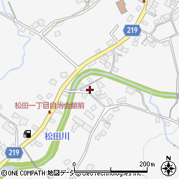 栃木県足利市松田町163周辺の地図