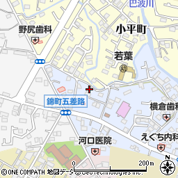 栃木県栃木市錦町7-21周辺の地図