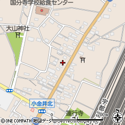 栃木県下野市小金井2889周辺の地図