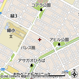 栃木県下野市緑4丁目17周辺の地図