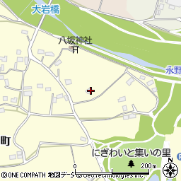 栃木県栃木市岩出町216周辺の地図