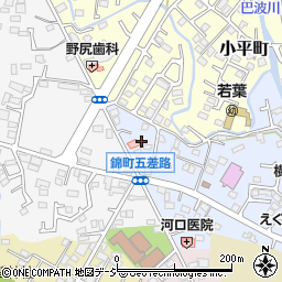 栃木県栃木市錦町14周辺の地図