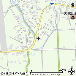 栃木県栃木市大宮町386周辺の地図