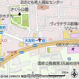 株式会社正光画廊　前橋店周辺の地図
