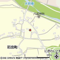 栃木県栃木市岩出町250-4周辺の地図
