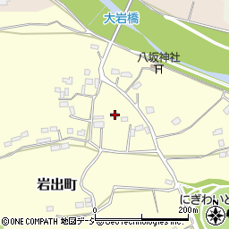 栃木県栃木市岩出町250-1周辺の地図