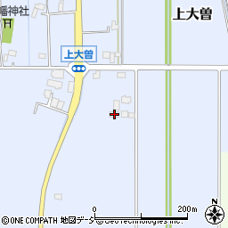 栃木県真岡市上大曽158周辺の地図