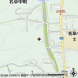 栃木県足利市名草中町3611周辺の地図