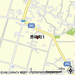 〒379-2206 群馬県伊勢崎市香林町の地図