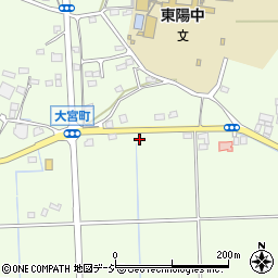 栃木県栃木市大宮町822-1周辺の地図