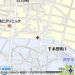 石川県小松市吉竹町と16周辺の地図