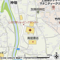 ケーヨーデイツー上田神畑店周辺の地図