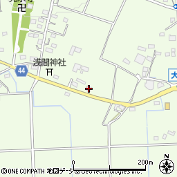 栃木県栃木市大宮町1505-3周辺の地図