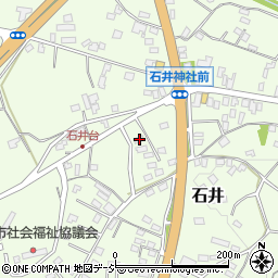 茨城県笠間市石井770周辺の地図