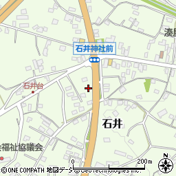 茨城県笠間市石井813周辺の地図