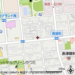 茨城県ひたちなか市青葉町周辺の地図