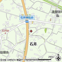 茨城県笠間市石井1066周辺の地図