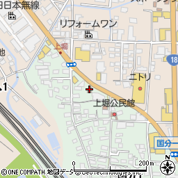 上田警察署国分交番周辺の地図