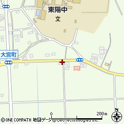 栃木県栃木市大宮町50周辺の地図