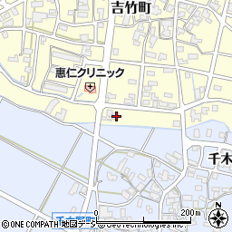 石川県小松市吉竹町と7周辺の地図