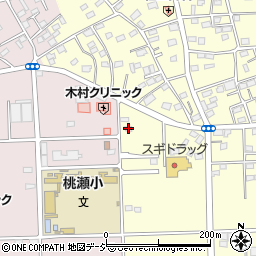 群馬県前橋市東片貝町598周辺の地図