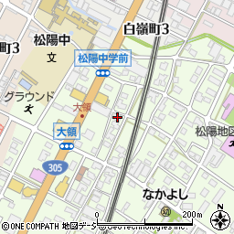 石川県小松市大領町イ207周辺の地図
