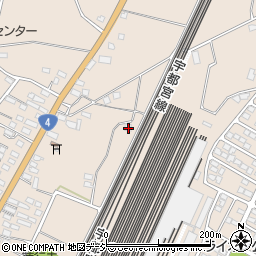 栃木県下野市小金井2700周辺の地図