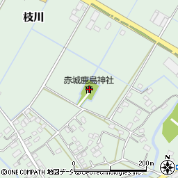 赤城鹿島神社周辺の地図