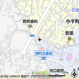 栃木県栃木市錦町14-20周辺の地図