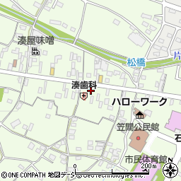 茨城県笠間市石井1024周辺の地図