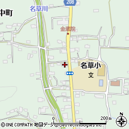 栃木県足利市名草中町1176周辺の地図