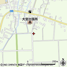 栃木県栃木市大宮町302周辺の地図