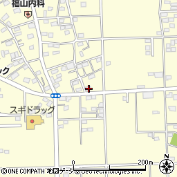 群馬県前橋市東片貝町225周辺の地図