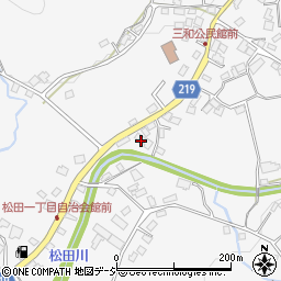 栃木県足利市松田町389周辺の地図