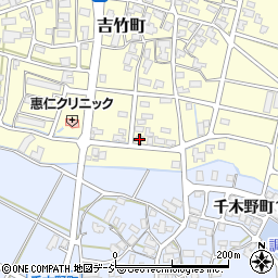 石川県小松市吉竹町と31周辺の地図