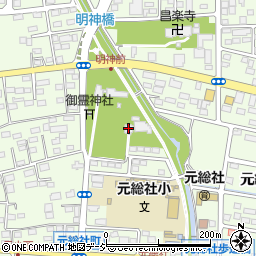 徳藏寺周辺の地図